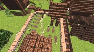 Viking Church Minecraft Modular Viking Town Tutorial part 6 [upl. by Nuawtna]