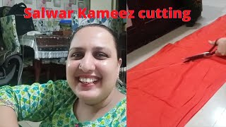 ✂✂Salwar Kameez cutting✂✂ [upl. by Nebur]