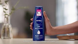 NIVEA Hidratante Milk 5 em 1 [upl. by Serica]