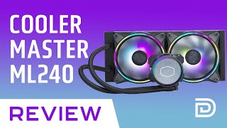 Cooler Master MasterLiquid ML240 Illusion Review [upl. by Asle225]