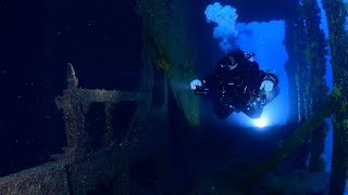 Diver Discovers WW2 Fighter Planes In Seabed [upl. by Annaillil]