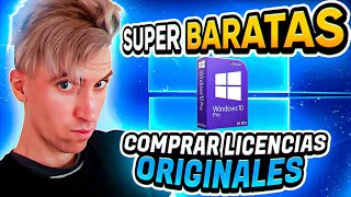 🔑DONDE COMPRAR LICENCIAS WINDOWS 10 PRO MAS BARATAS 2023🔑Originales y OEM PARA TODA LA VIDA🔑 [upl. by Fi]