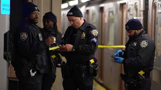 Man Stabbed While Asleep on Train  Brooklyn [upl. by Anairad958]