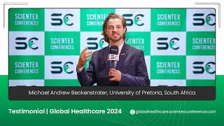 Testimonial by Michael Andrew Beckenstrater  Global Healthcare 2024 [upl. by Latsyek]