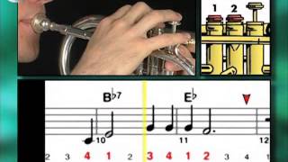 Ex018 How to Play Trumpet  Trumpet Lessons for Beginners [upl. by Asina]