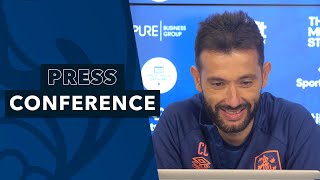 🎙 PRESS CONFERENCE  Carlos Corberán previews Derby County [upl. by Nepil190]