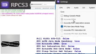 Access Violation Reading location unmapped memory RPCS3 Fix  Disable Accurate DMFA heres how [upl. by Adnorat341]