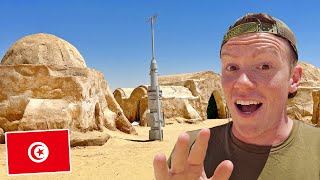 I Visited a Star Wars Movie Set in the Tunisian Desert  Travel Vlog توزر ، تونس [upl. by Philly]