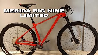 2021 MERIDA BIG NINE LIMITED GLOSSY RACE RED MATT RED  MERIDA MOUNTAIN BIKE [upl. by Moseley9]