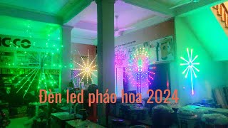 Đèn led pháo hoa trang trí tết các mẫu mới nhất 2024 [upl. by Selie364]