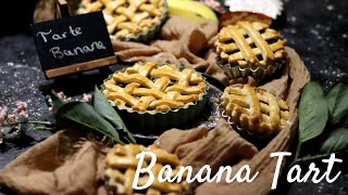 Mauritian Banana Tart  Tarte Banane  Banana Pie [upl. by Assetniuq]