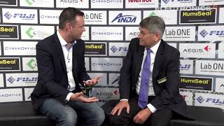 David Greenman Director HumiSeal  Interview at SMT Hybrid amp Packaging 2018 [upl. by Rafaello]