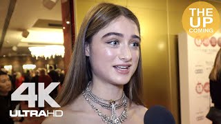 Raffey Cassidy interview at London Critics Circle Awards 2020 [upl. by Esil568]