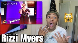 Rizzi Myers Suprises Kelly with Amazing Vocals and an Old Photo  The Voice Bind Auditions 2019 [upl. by Adlihtam]