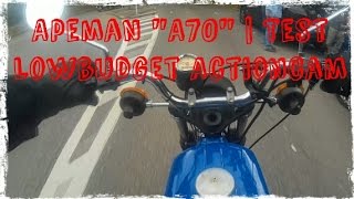 Apeman quotA60quot Actioncam  Test  50 €  Simson S51 [upl. by Cheyney]