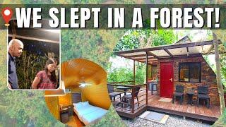 LUCIAS TAGAYTAY VLOG  Tagaytay Staycation in a Forest Tiny HouseGlamping in the Philippines [upl. by Aix224]