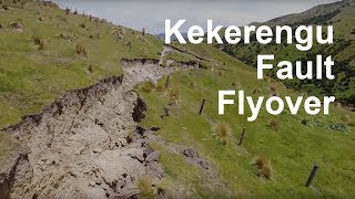 Drone video of the Kekerengu Fault rupture [upl. by Yenffad]