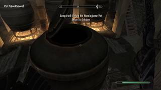 Skyrim Quest Poison the Nest  Poison the Honninbrew Vat [upl. by Llenroc]