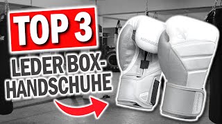 Top 3 PROFI LEDER BOXHANDSCHUHE 2024 [upl. by Annaitsirk]