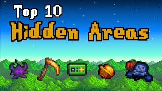 Top 10 Hidden Areas in Stardew Valley [upl. by Ami110]