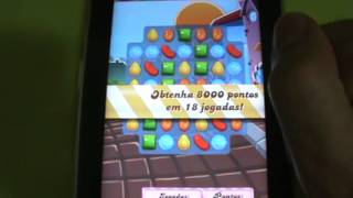 Gameplay Android  Candy Crush Saga  Samsung Galaxy Tab P6210  PTBR Brasil [upl. by Hannahc]