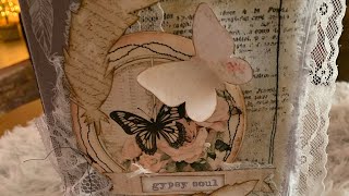 Bohemian MonthlyWeekly Junk Journal Flip Through [upl. by Llewellyn921]