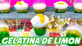 Gelatina de Limon Individual [upl. by Nilknarf795]