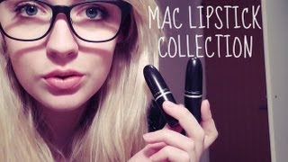 My MAC Lipstick Collection [upl. by Rafe]