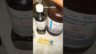 Povidone  iodine Uses in Hindi mediinformer [upl. by Cull492]