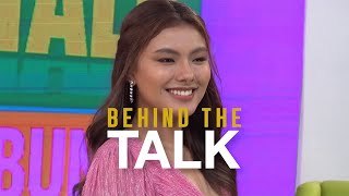 Fast Talk with Boy Abunda Behindthetalk with Kate Valdez  Online Exclusive [upl. by Eiclehc]