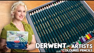 Reviewing The Derwent Artists Coloured Pencils  The best British pencil [upl. by Peggi]