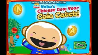 Ni Hao KaiLan Hohos Chinese New Year Coin Catch Game [upl. by Yadnil]