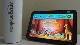 How to use Alexa for playing games with kids  Animal idols [upl. by Harat]