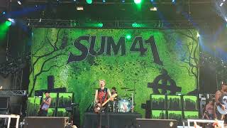 Sum41  Rockfest 2018 Montebello [upl. by Gretchen889]