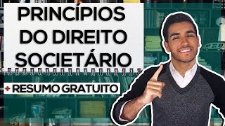 Direito Empresarial II  Estudo 3 Princípios do Direito Societário [upl. by Buderus]