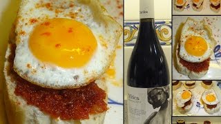 MONTADITOS DE SOBRASADA MIEL Y HUEVOS DE CODORNIZ [upl. by Audras]