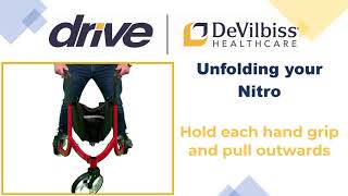 Why Choose Drive Medical Nitro 3Wheel Rollator [upl. by Beck384]