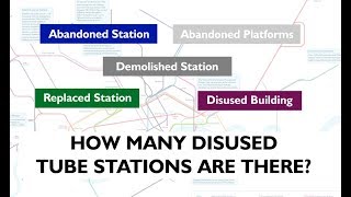 How Many Abandoned Tube Stations Are There [upl. by Repsaj493]