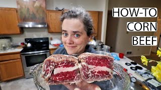 HowTo Corn Beef  Making Corned Beef With Curing Salt  Fermented Homestead [upl. by Eiloj845]