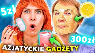 ♦ TESTUJEMY AZJATYCKIE GADŻETY z TIKTOKA 😱 kosmetyki z Chin 🤣 ♦ Agnieszka Grzelak Beauty [upl. by Christina]