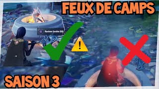 ATTENTION LES FEUX DE CAMP PEUVENT VOUS TUER FORTNITE SAISON 3 [upl. by Delanie]