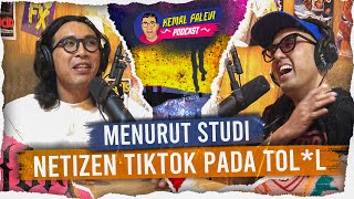 Menurut Studi Netizen Tiktok Lebih “Toll” Yang Paling Pinter Netizen Twitter  dr Tirta [upl. by Pall545]