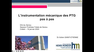 3  Instrumentation mécanique PTG [upl. by Nesral]