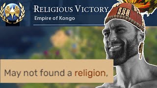 I Won A Religious Victory Without A Religion In Civilization 6 [upl. by Furgeson]