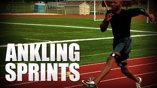 Track and Field Ankling Sprint Drill  Track and Field Speed Training [upl. by Nylaret]