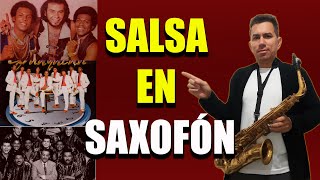 SALSA COLOMBIANA EN SAXOFÓN  JUANSAX [upl. by Eedrahc]