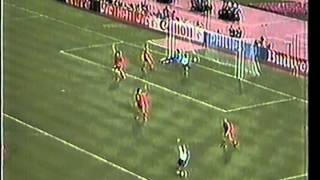 Italia 90  Inglaterra 1 Bélgica 0  Octavos de Final [upl. by Auberbach]