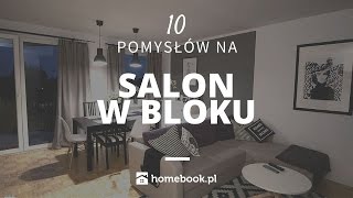 Jak urządzić salon w bloku  10 pomysłów aranżacja wnętrz projekty [upl. by Aitekram]