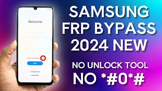 FREE  2024 SAMSUNG FRP Bypass Android 13 100 DONE No 0  No Need Unlock Tool [upl. by Eima]