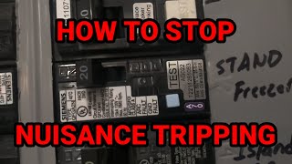 How To Fix a Nuisance Tripping Arc Fault Breaker [upl. by Alexandria503]